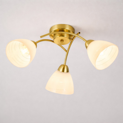 ml2760a Lubinis šviestuvas CLARA GOLD 3xE27