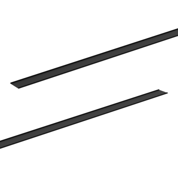 ml2846b Przesłona Prosta Magnetic Track 20mm L200cm Juodas