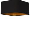 Šviestuvas podsufitowa NAPOLI BLACK/GOLD 1xE27