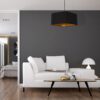 Pakabinamas šviestuvas NAPOLI BLACK/GOLD 1xE27