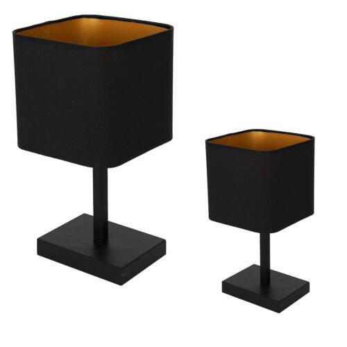 Stalinė lempa NAPOLI BLACK/GOLD 1xE27