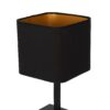 Stalinė lempa NAPOLI BLACK/GOLD 1xE27