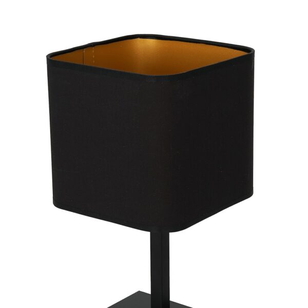 Stalinė lempa NAPOLI BLACK/GOLD 1xE27