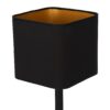 Stalinė lempa NAPOLI BLACK/GOLD 1xE27