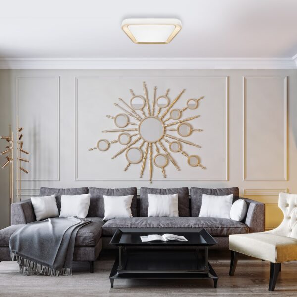 ml7930c Plafonas QUADRO GOLD 38W