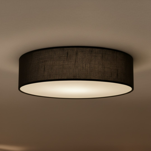 Lubinis šviestuvas Marshall 3xE27 Ø50cm Baltas/Juodas