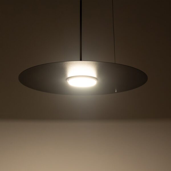 Pakabinamas šviestuvas PIATTO Czarna 1xGX53 fi 350mm