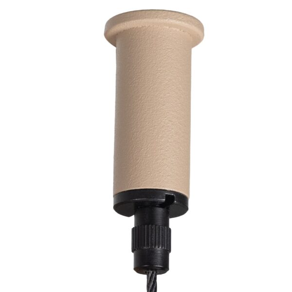 Pakabinamas šviestuvas PIATTO Taupe 1xGX53 fi 450mm