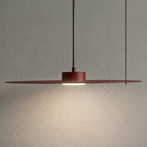 Pakabinamas šviestuvas PIATTO Burgund 1xGX53 fi 450mm