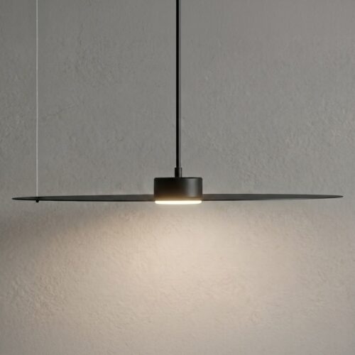 Pakabinamas šviestuvas PIATTO Czarna 1xGX53 fi 550mm