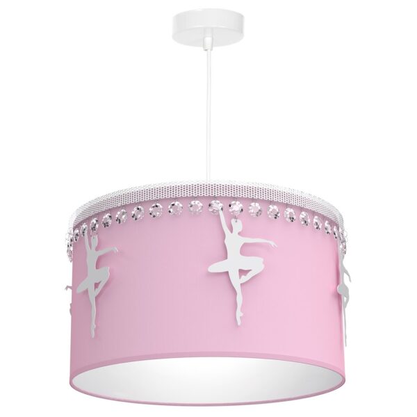 Pakabinamas šviestuvas BALETNICA PINK 1XE27