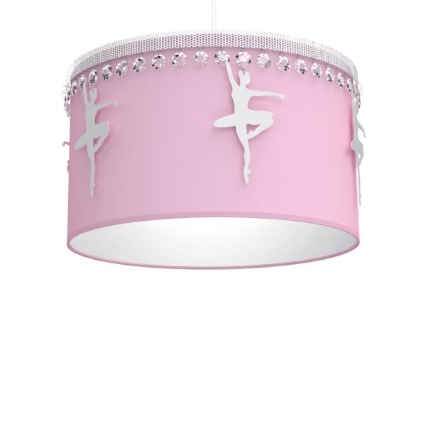 Pakabinamas šviestuvas BALETNICA PINK 1XE27
