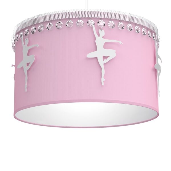 Pakabinamas šviestuvas BALETNICA PINK 1XE27