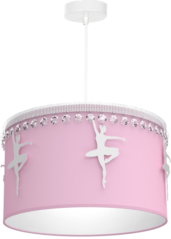 Pakabinamas šviestuvas BALETNICA PINK 1XE27