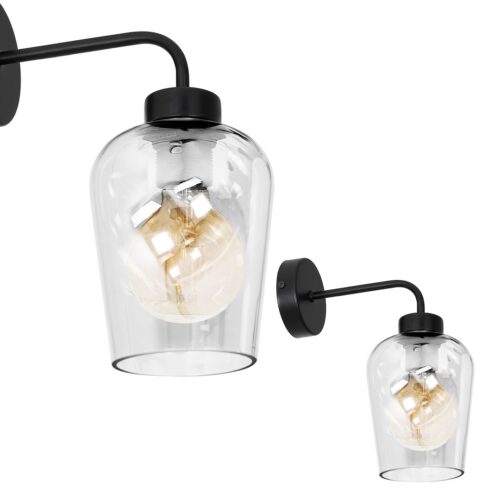 mlp6599a Wall lamp SANTIAGO CLEAR 1xE27