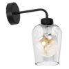 mlp6599b Wall lamp SANTIAGO CLEAR 1xE27