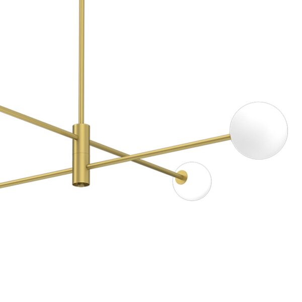 mlp8573b Lubinis šviestuvas DORI GOLD 4xG9