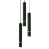 Pakabinamas šviestuvas JOKER GREEN/GOLD 3xGU10