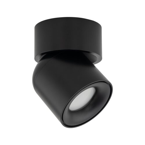 10575_TWIST_BLACK_A Lubinis ir sieninis šviestuvas Twist Black GU10