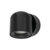 10575_TWIST_BLACK_D Lubinis ir sieninis šviestuvas Twist Black GU10