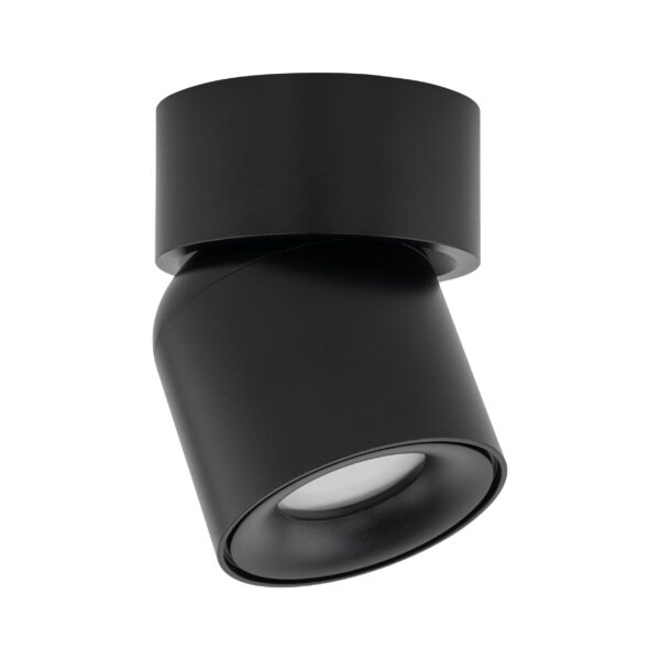 10575_TWIST_BLACK_L Lubinis ir sieninis šviestuvas Twist Black GU10