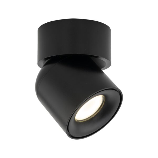 10575_TWIST_BLACK_O Lubinis ir sieninis šviestuvas Twist Black GU10
