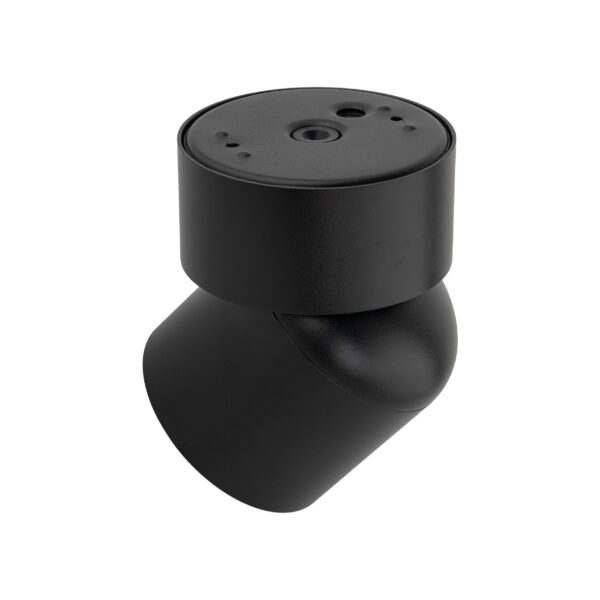 10575_TWIST_BLACK_T Lubinis ir sieninis šviestuvas Twist Black GU10