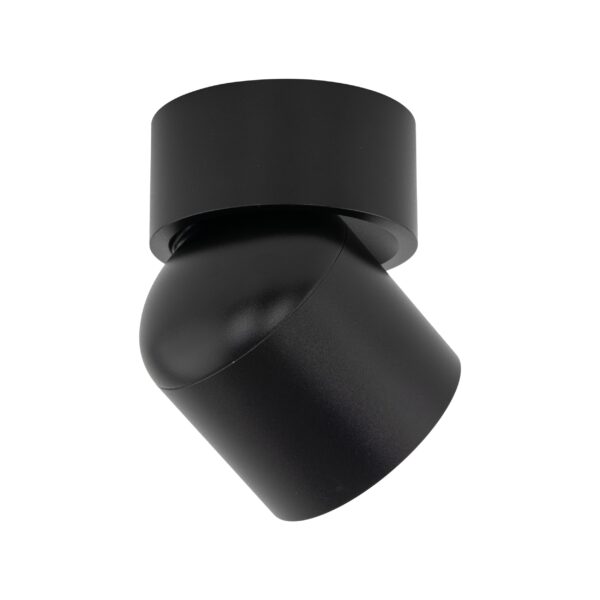 10575_TWIST_BLACK_T1 Lubinis ir sieninis šviestuvas Twist Black GU10