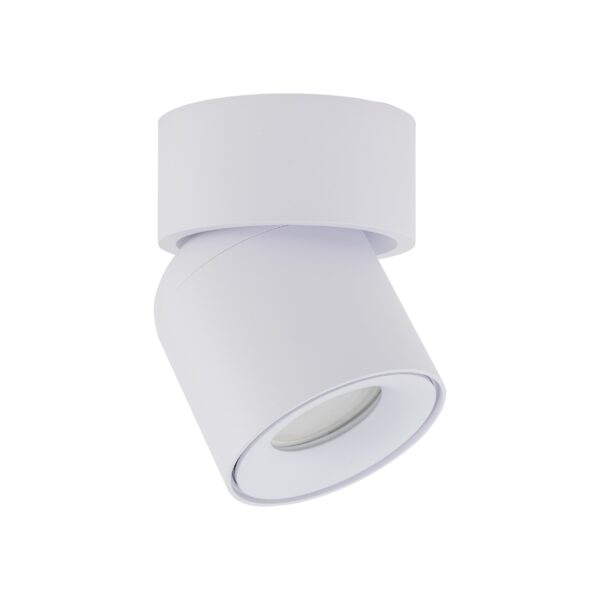 10576_TWIST_WHITE_L Lubinis ir sieninis šviestuvas Twist White GU10
