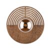 11014_LUNAR_WOOD_GLASS_W Sieninis šviestuvas Lunar Wood 1xG9 300