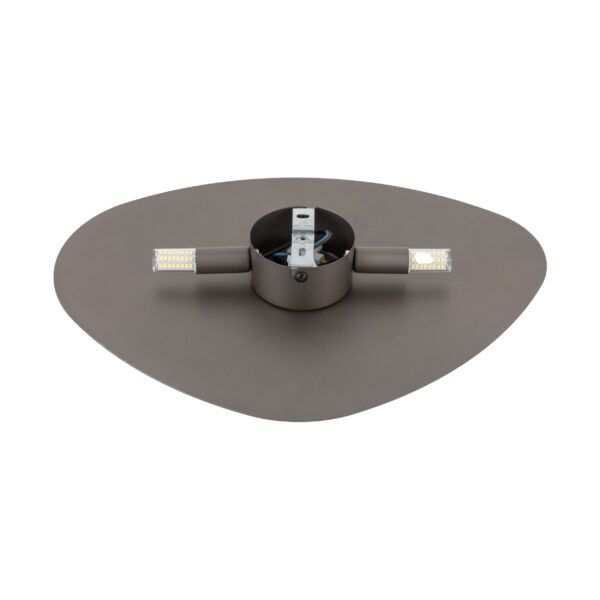 11320_STONE_NEW_BROWN_T Wall lamp Stone New Brown 2xG9