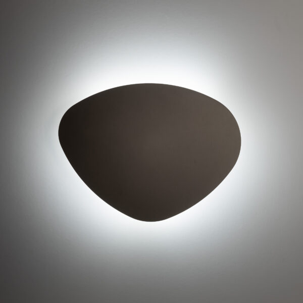11321_STONE_NEW_BROWN_B1 Wall lamp Stone New Brown 3xG9