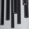 11489_FERRO_BLACK_B2 Pakabinamas šviestuvas Ferro Black 10xG9 juosta