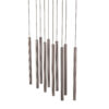 11490_FERRO_NEW_BROWN_D Pakabinamas šviestuvas Ferro New Brown 10xG9 juosta