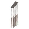 11490_FERRO_NEW_BROWN_P Pakabinamas šviestuvas Ferro New Brown 10xG9 juosta
