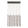 11490_FERRO_NEW_BROWN_W Pakabinamas šviestuvas Ferro New Brown 10xG9 juosta