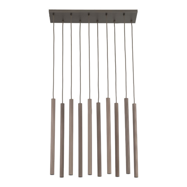 11490_FERRO_NEW_BROWN_W Pakabinamas šviestuvas Ferro New Brown 10xG9 juosta