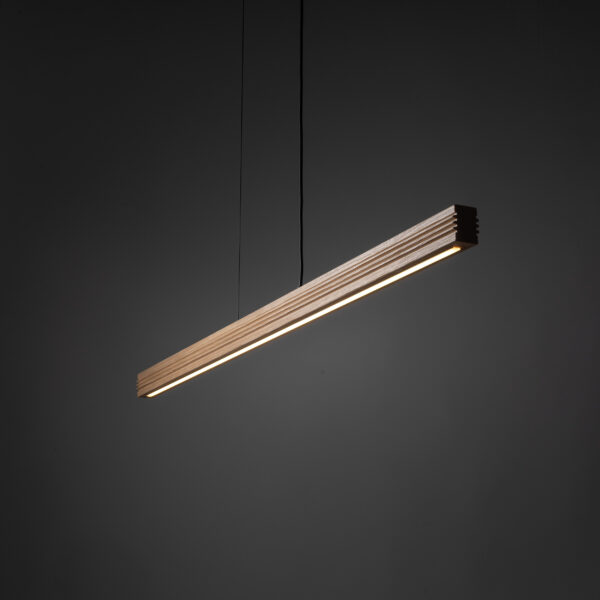 11651_VIGA_WOOD_LED_B1 Pakabinamas LED šviestuvas Viga Wood sendinta pušis 24W