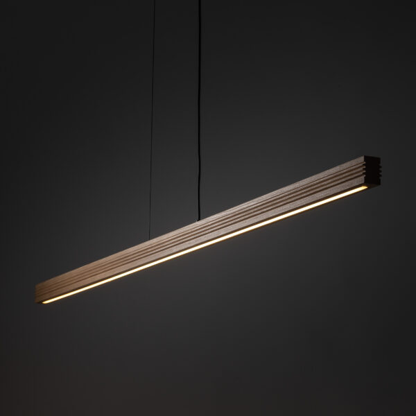 11653_VIGA_WOOD_LED_B1 Pakabinamas LED šviestuvas Viga Wood pušis riešutmedis 24W