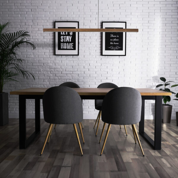 11654_VIGA_WOOD_LED_B2 Pakabinamas LED šviestuvas Viga Wood pušis riešutmedis 24W