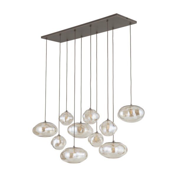11793_NEBIA_A Pakabinamas šviestuvas Nebia New Brown 10xG9