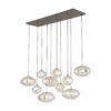 11793_NEBIA_O Pakabinamas šviestuvas Nebia New Brown 10xG9