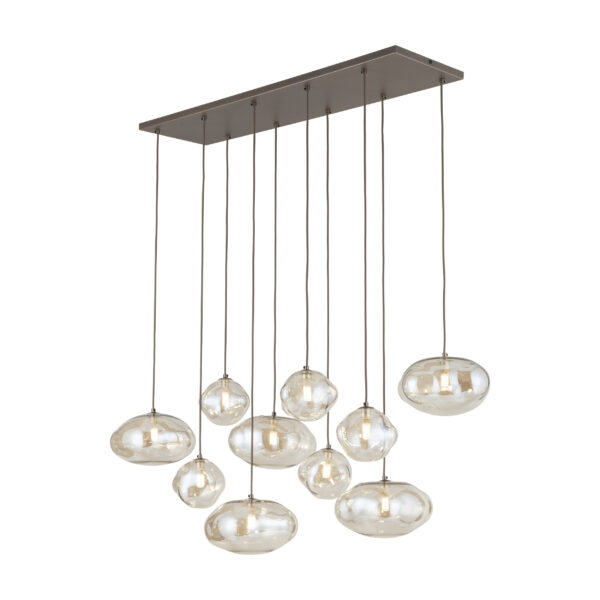 11793_NEBIA_O Pakabinamas šviestuvas Nebia New Brown 10xG9