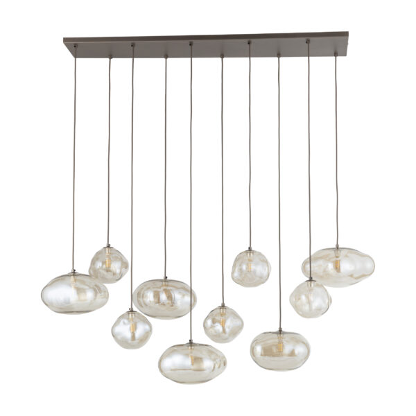 11793_NEBIA_W Pakabinamas šviestuvas Nebia New Brown 10xG9
