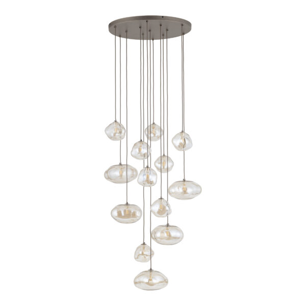 11794_NEBIA_A Pakabinamas šviestuvas Nebia New Brown 13xG9
