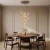 11794_NEBIA_B Pakabinamas šviestuvas Nebia New Brown 13xG9