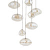 11794_NEBIA_D_W Pakabinamas šviestuvas Nebia New Brown 13xG9