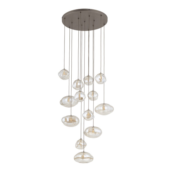 11794_NEBIA_L Pakabinamas šviestuvas Nebia New Brown 13xG9