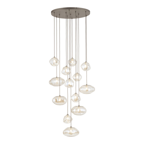 11794_NEBIA_O Pakabinamas šviestuvas Nebia New Brown 13xG9