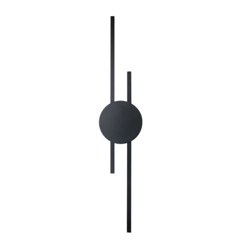 1367_JAVA_A Sieninis šviestuvas Java Black 2 LED